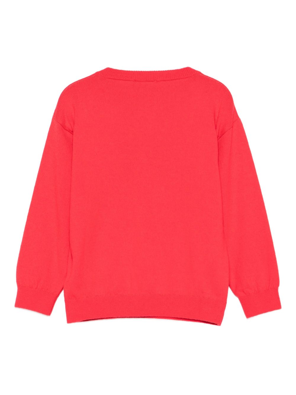 Maglione rosso per bambino HUW01ALHE43 50109 Moschino Kids 