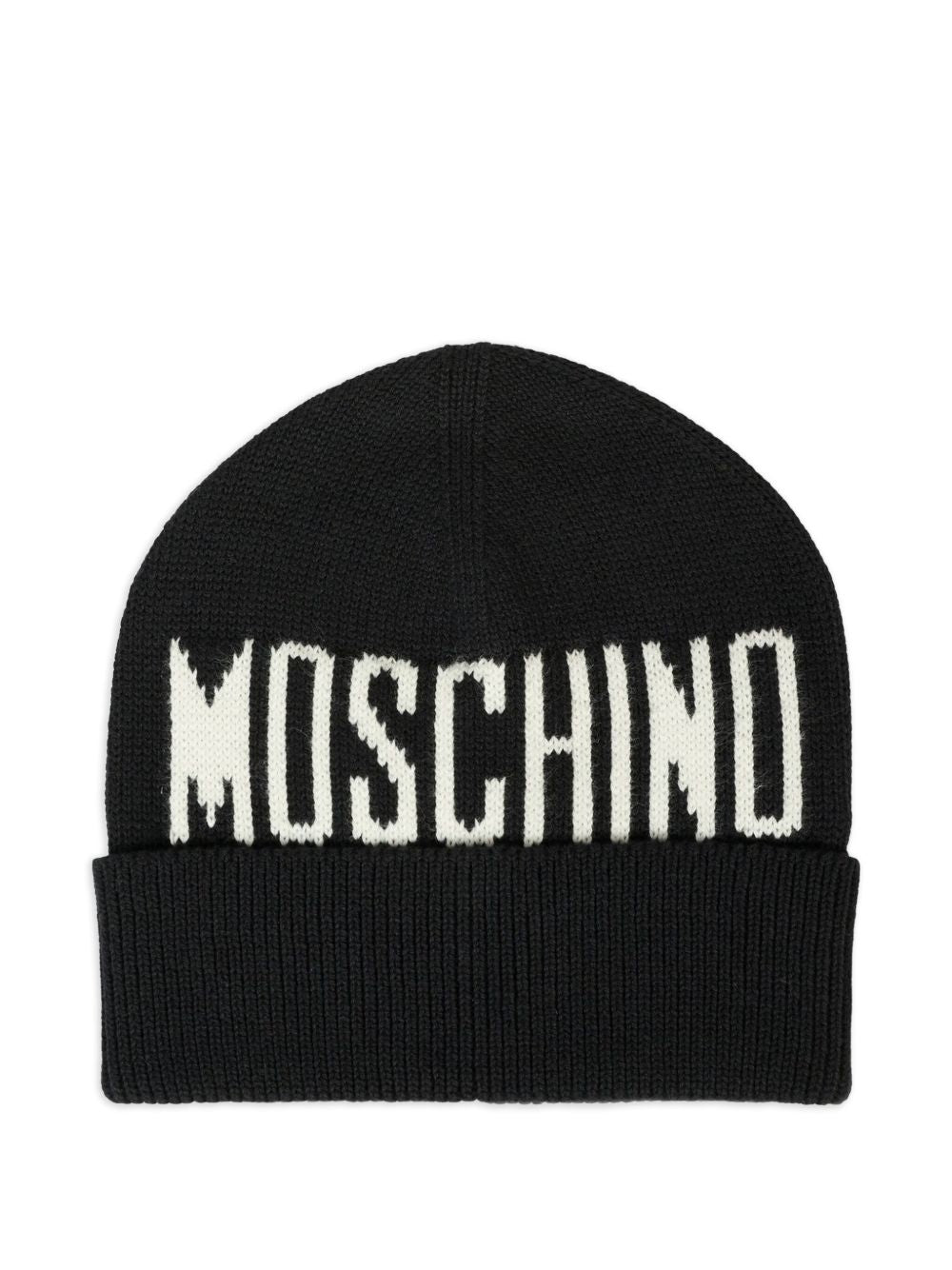 Cappello nero per bambino HUX02PLHE66 60100 Moschino Kids 