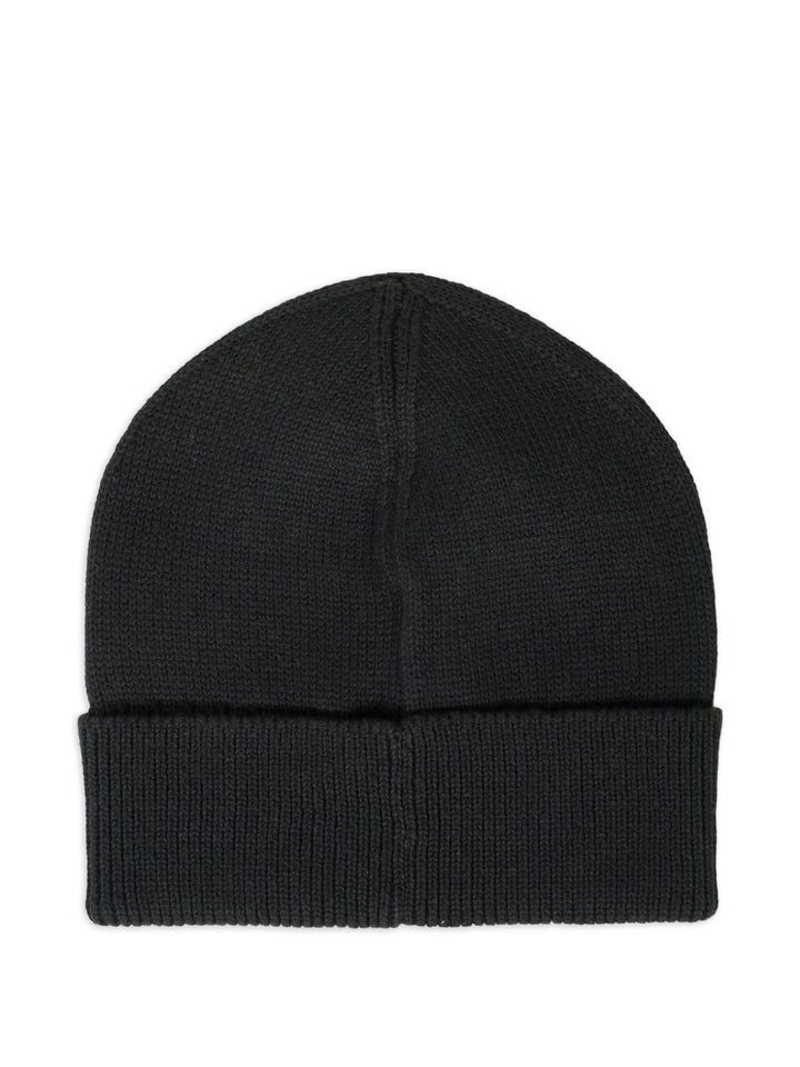Cappello nero per bambino HUX02PLHE66 60100 Moschino Kids 