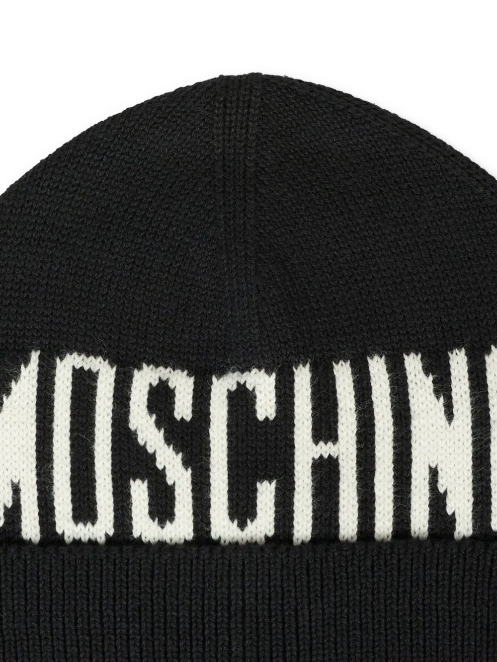 Cappello nero per bambino HUX02PLHE66 60100 Moschino Kids 