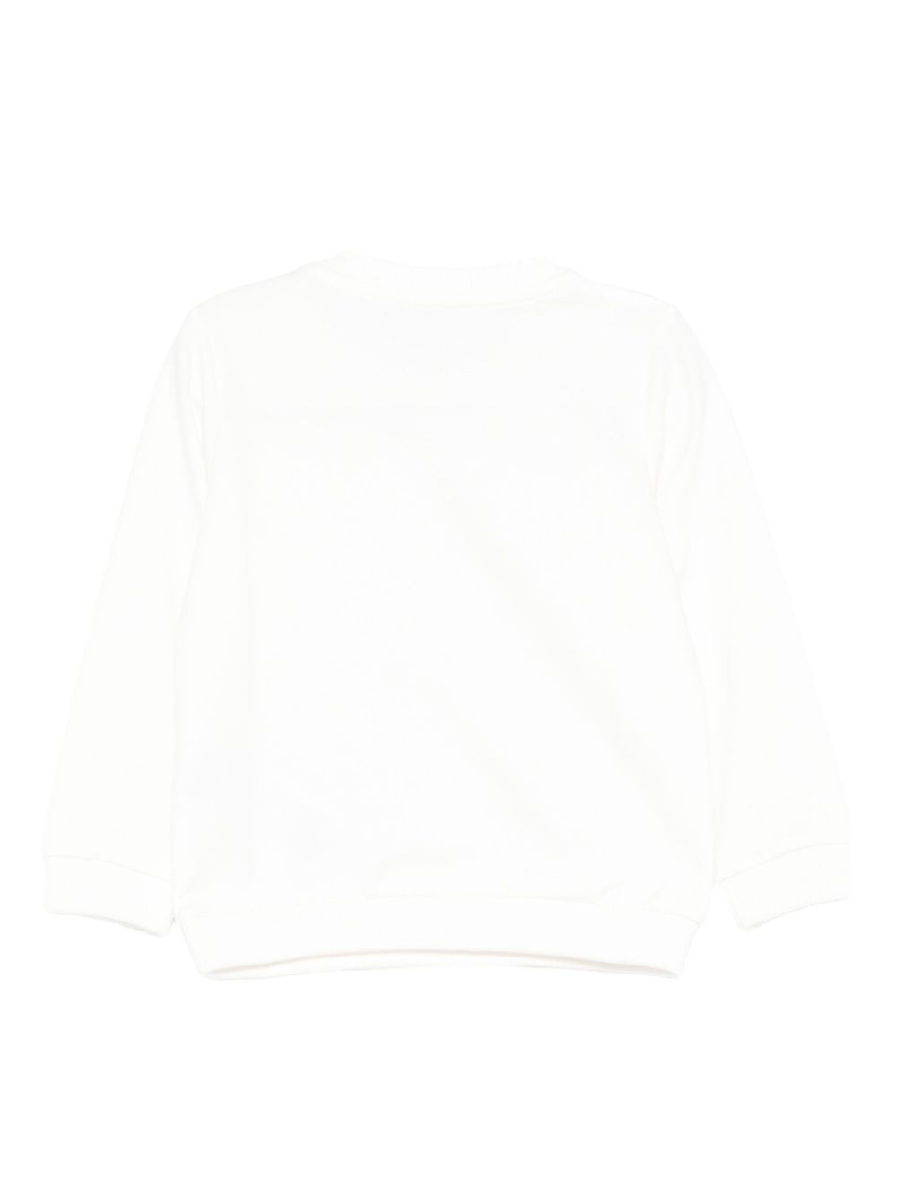 T-shirt bianco per neonato MDF034LDA16 10063 Moschino Kids 
