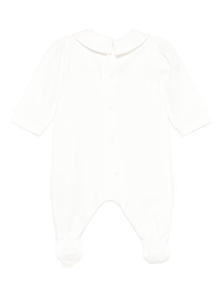 Tutina bianca per neonato MDT01ALDA16 10063 Moschino Kids 