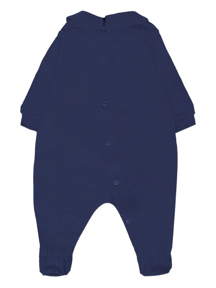Tutina blu navy per neonato MUY08JLCA40 40016 Moschino Kids 
