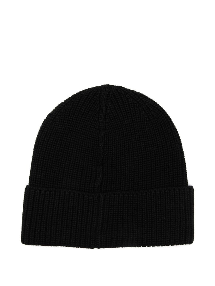 Cappello nero per bambino F5MSJUHT091 110 Msgm Kids 