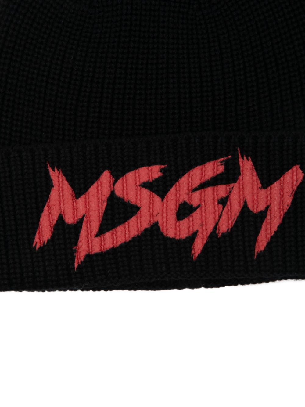 Cappello nero per bambino F5MSJUHT091 110 Msgm Kids 