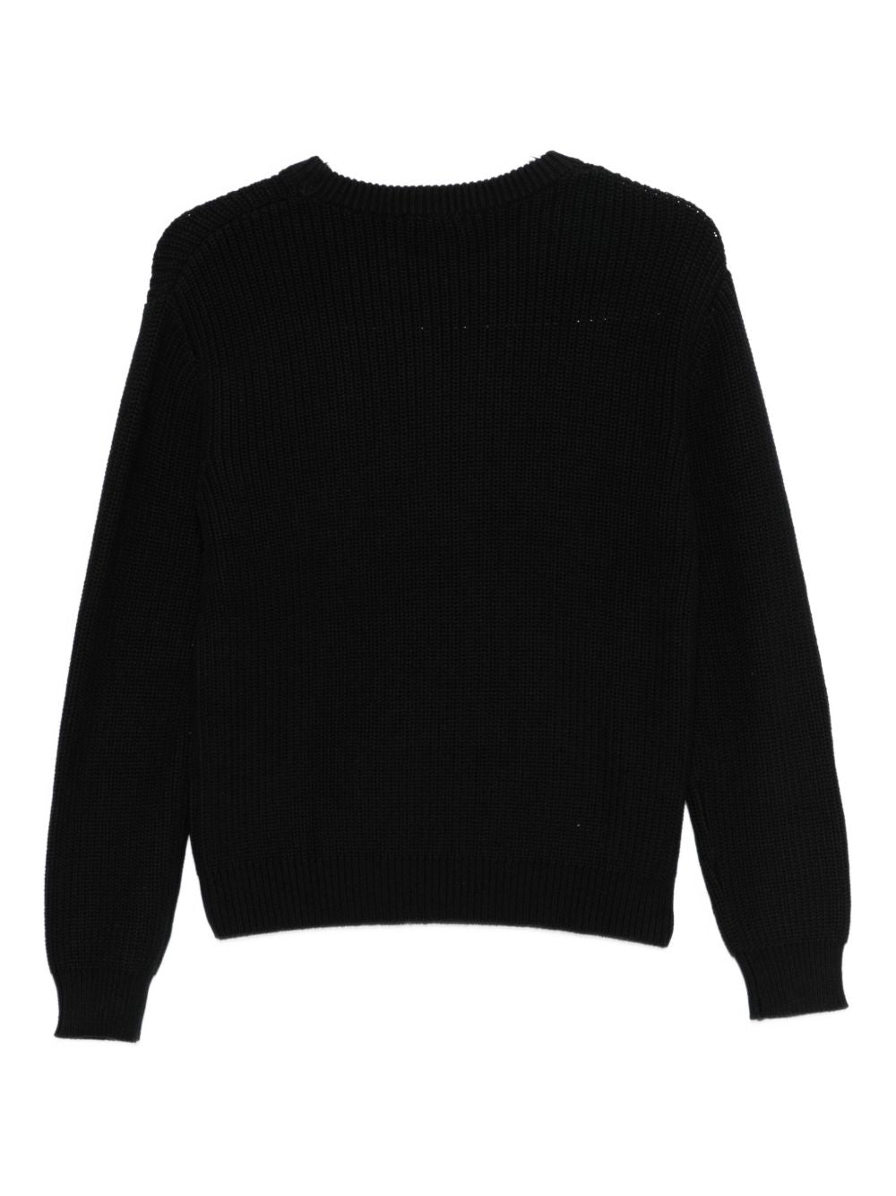 Felpa nera per bambino F5MSJUJP090 110 Msgm Kids 