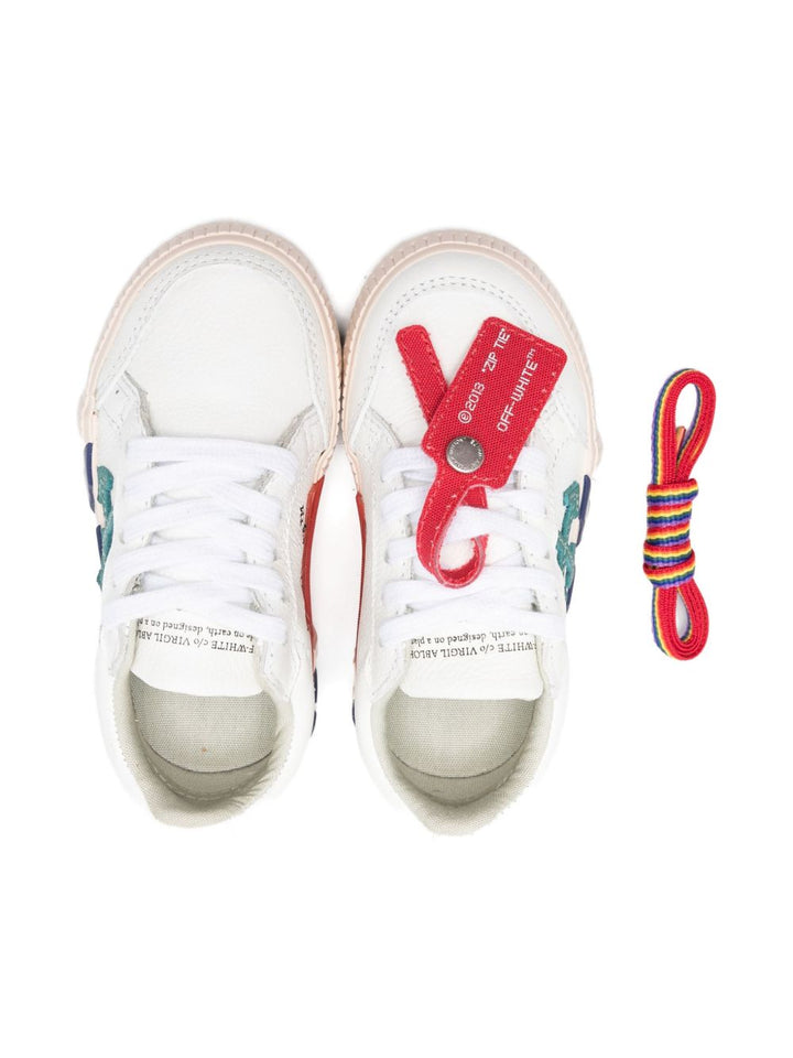 Sneakers bianche per bambino OBIA003F25LEA003 0159 Off White Kids 