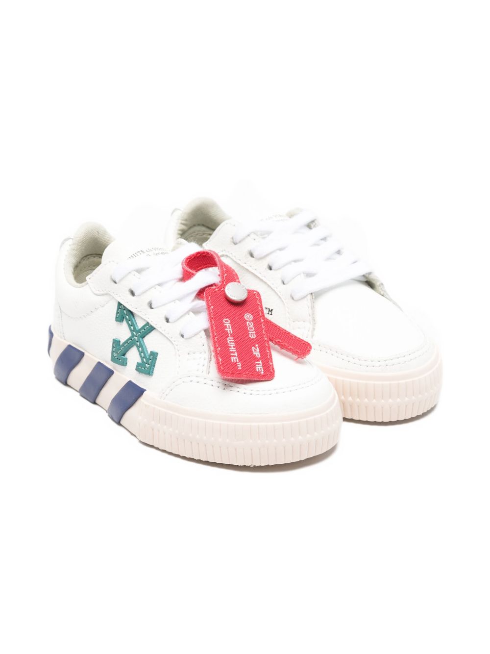 Sneakers bianche per bambino OBIA003F25LEA003 0159 Off White Kids 