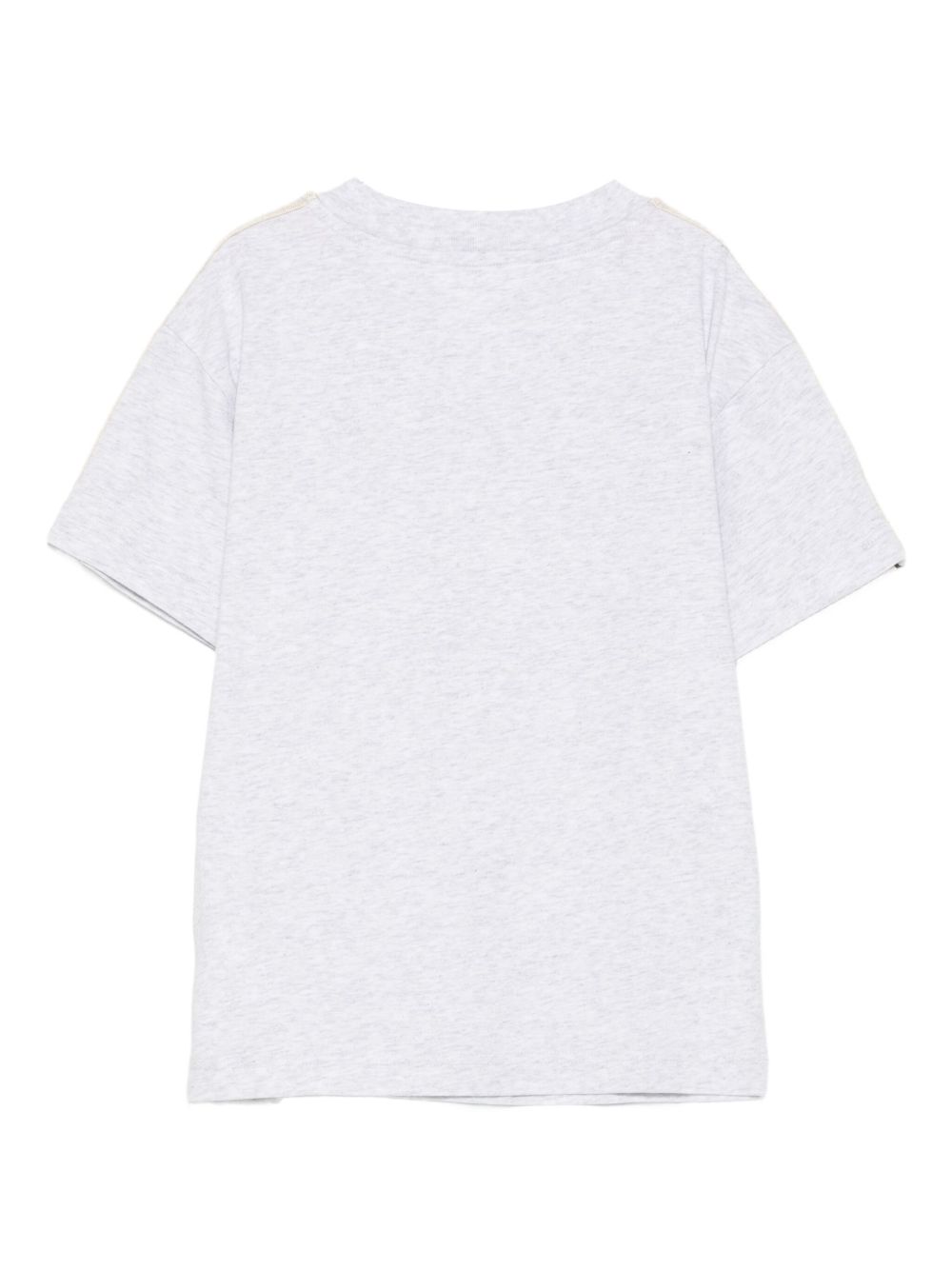 T-shirt bianca per bambino PBAA011F25JER001 0810 Palm Angels Kids 