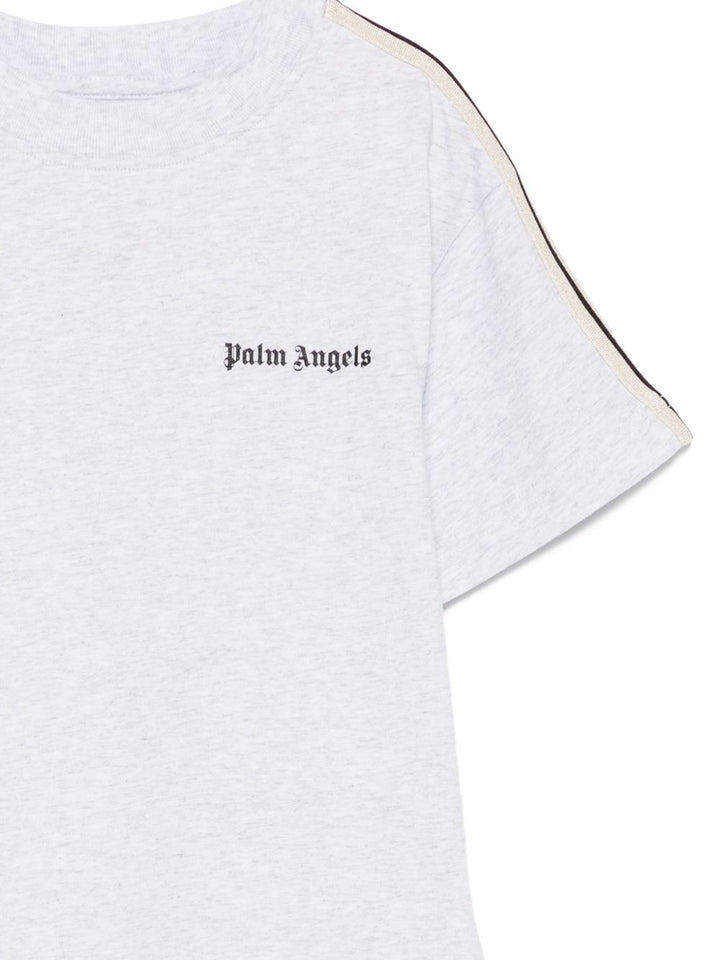 T-shirt bianca per bambino PBAA011F25JER001 0810 Palm Angels Kids 