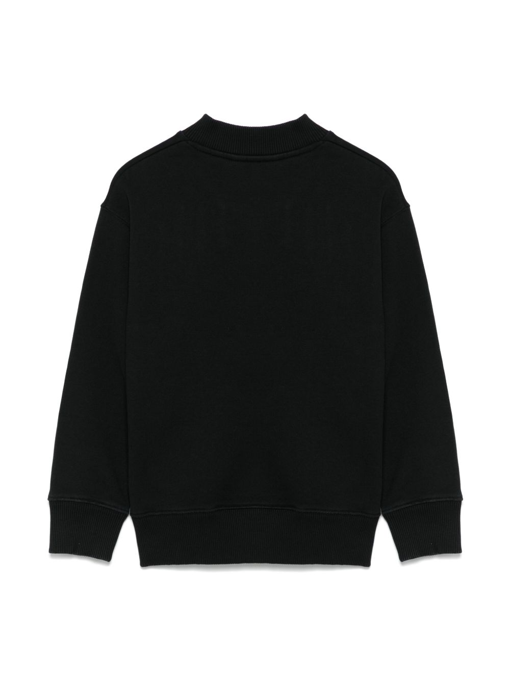 Felpa nera per bambino PBBA012C99FLE003 1003 Palm Angels Kids 