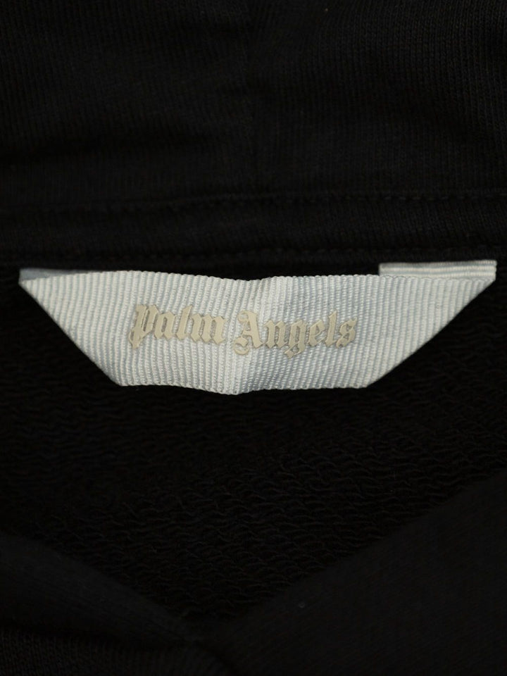 Felpa nera per bambino PBBB011C99FLE002 1003 Palm Angels Kids 