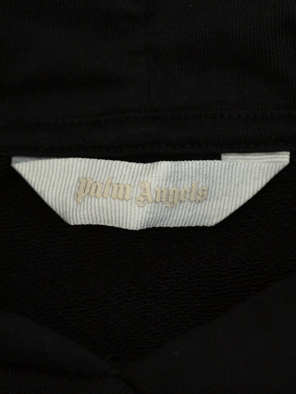 Felpa nera per bambino PBBB011C99FLE002 1003 Palm Angels Kids 