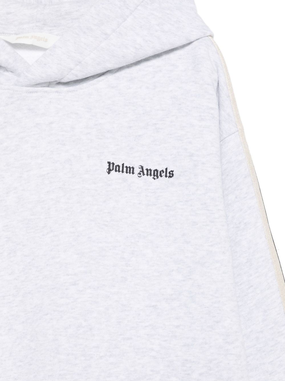 Felpa bianca per bambino PBBB012F25FLE008 0810 Palm Angels Kids 