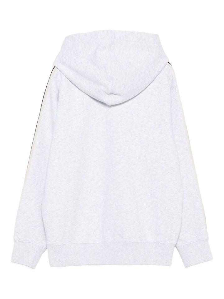 Felpa bianca per bambino PBBB012F25FLE008 0810 Palm Angels Kids 