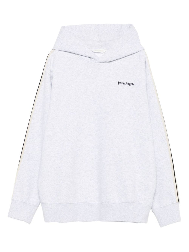 Felpa bianca per bambino PBBB012F25FLE008 0810 Palm Angels Kids 