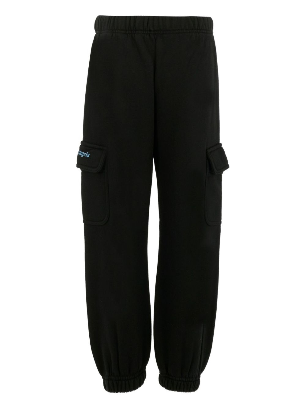 Pantalone nero per bambino PBCH016F25FLE001 1040 Palm Angels Kids 