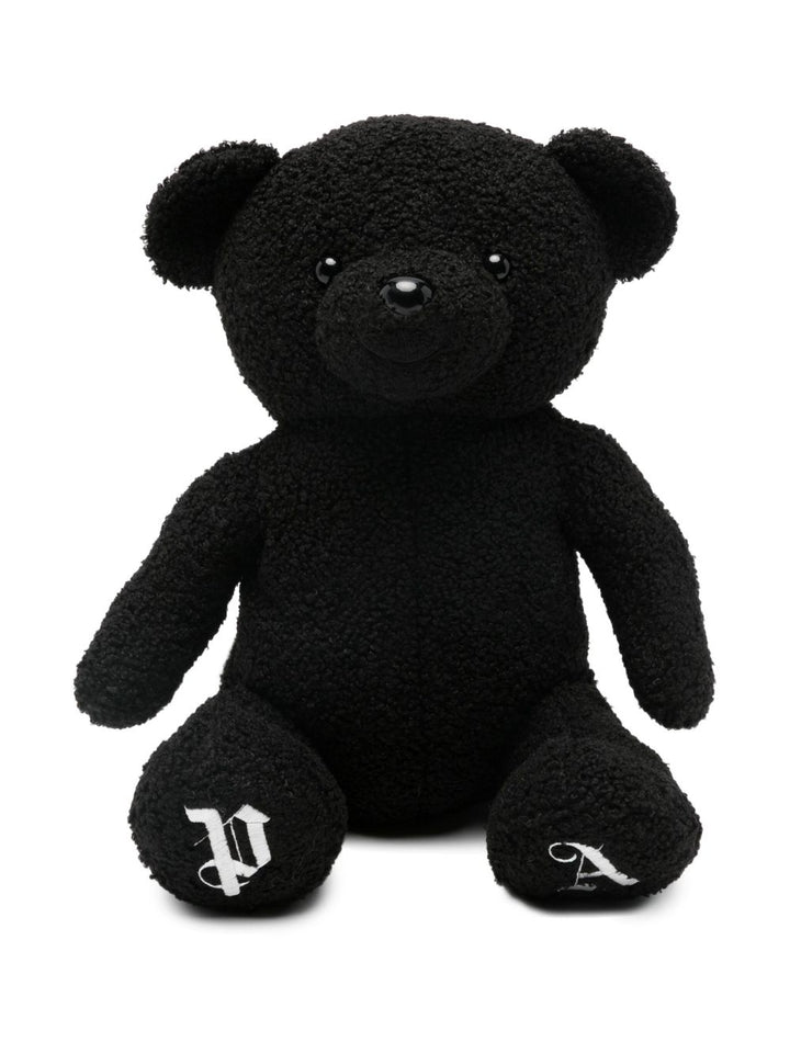 Zaino nero motivo orso per bambino PBNB001C99FAB001 1003 Palm Angels Kids 