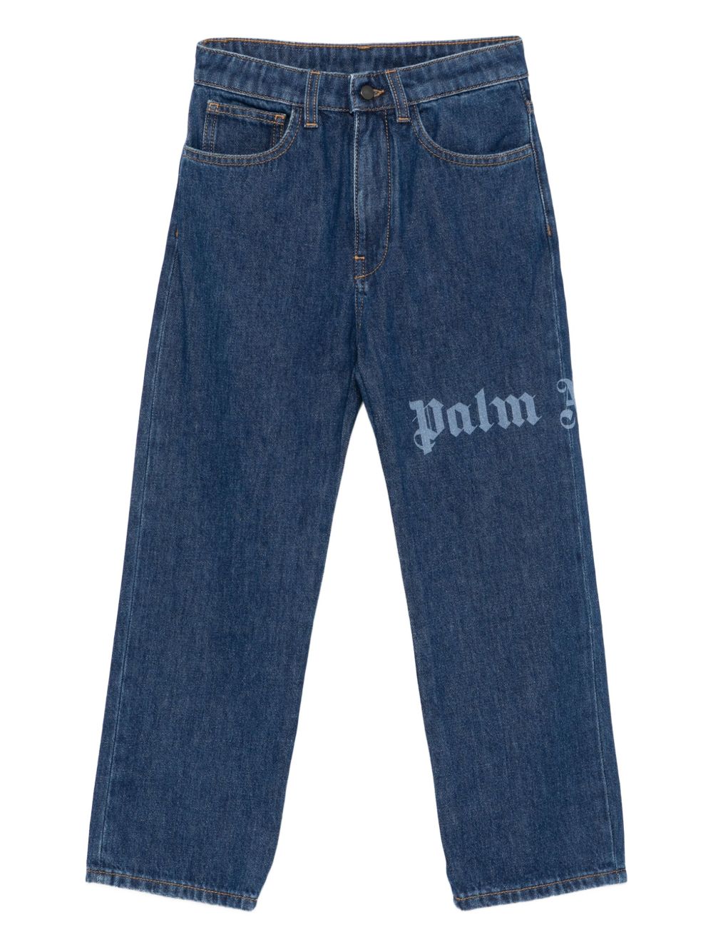Jeans blu per bambino PBYA002F25DEN001 4540 Palm Angels Kids 