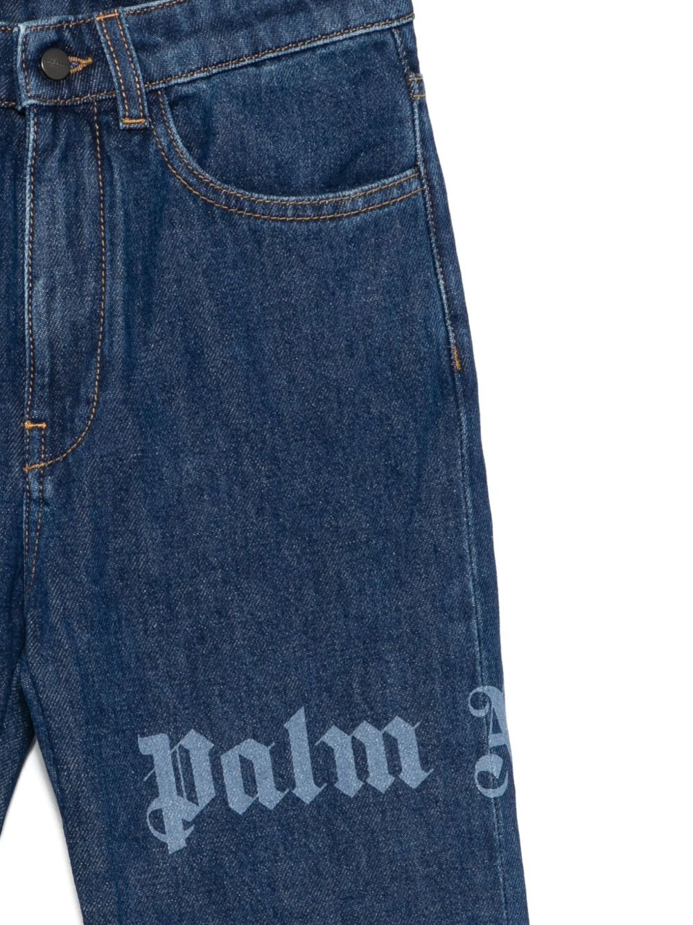 Jeans blu per bambino PBYA002F25DEN001 4540 Palm Angels Kids 