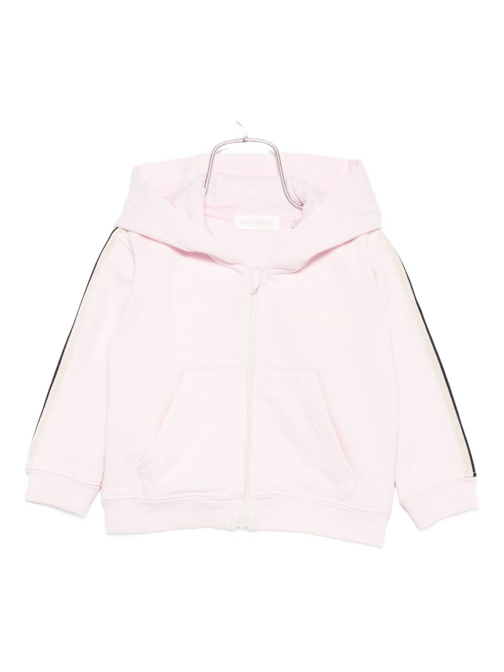 Felpa rosa pallido per neonata PG3X003F25FLE001 3C03 Palm Angels Kids 