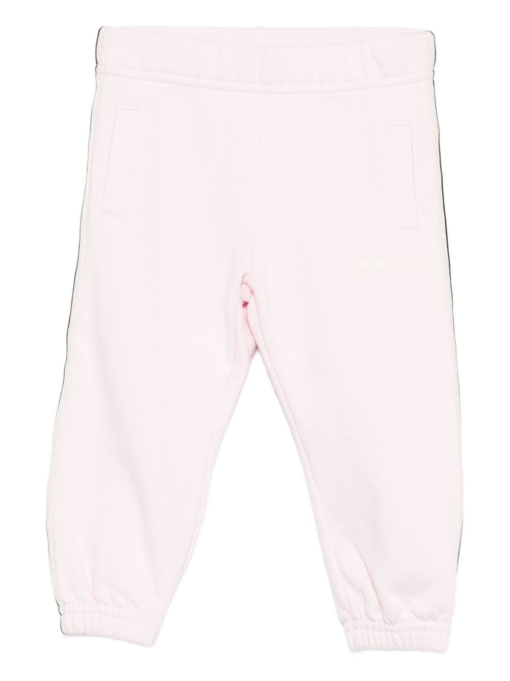 Pantalone rosa pallido per neonato PG4X002F25FLE001 3C03 Palm Angels Kids 