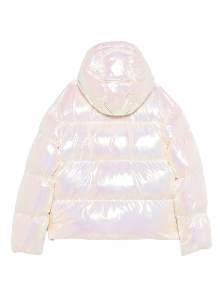 Giubbotto rosa per bambina PGEJ005F25FAB001 8103 Palm Angels Kids 