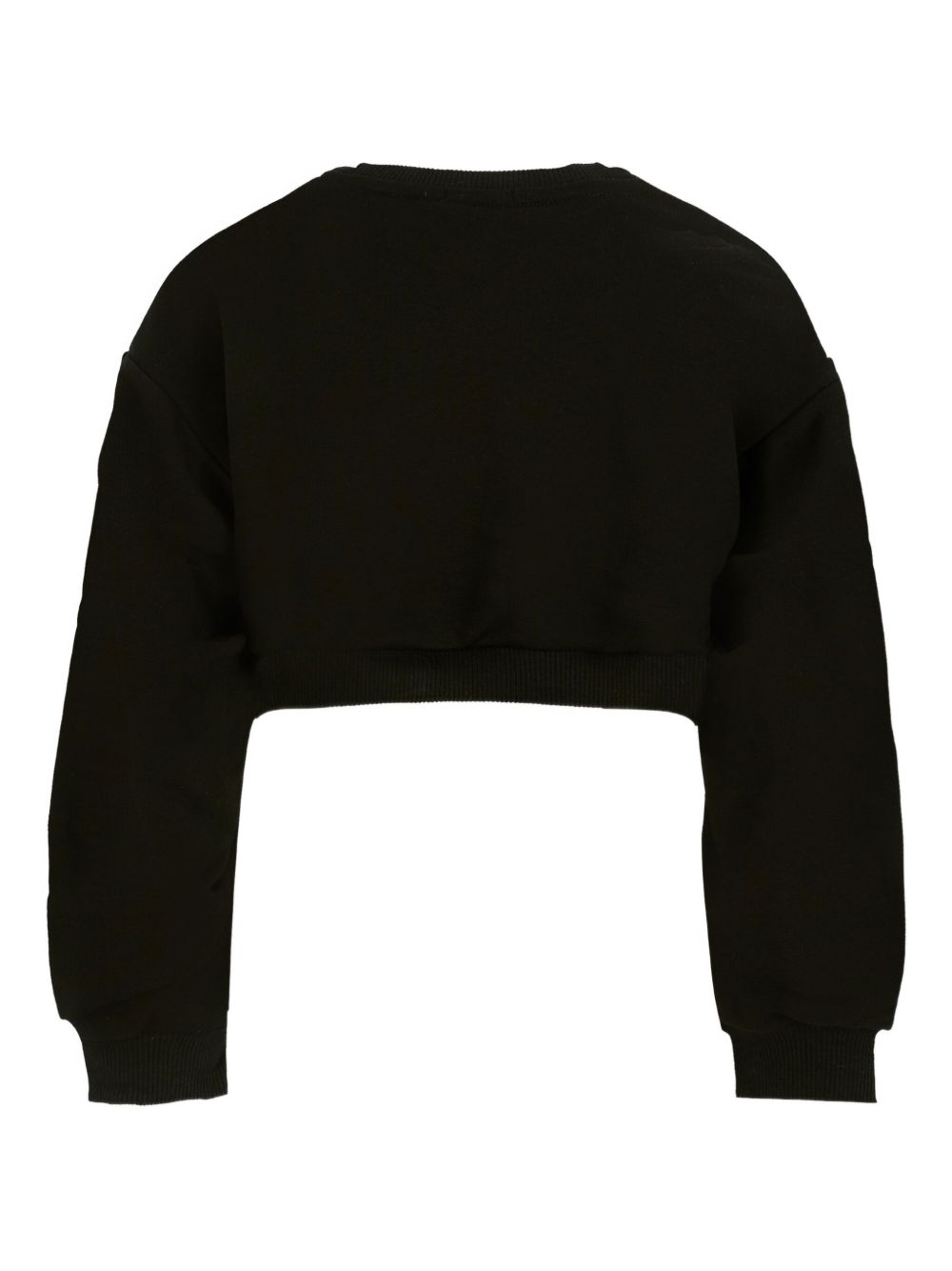 Felpa nera per bambina KFFE012CFF013 D852 Pinko Kids 
