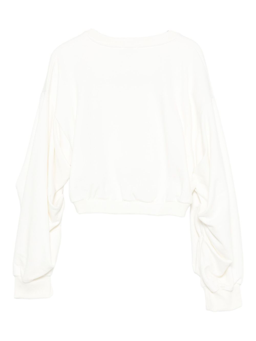 Felpa bianca per bambina KFFE012CFF013 D855 Pinko Kids 