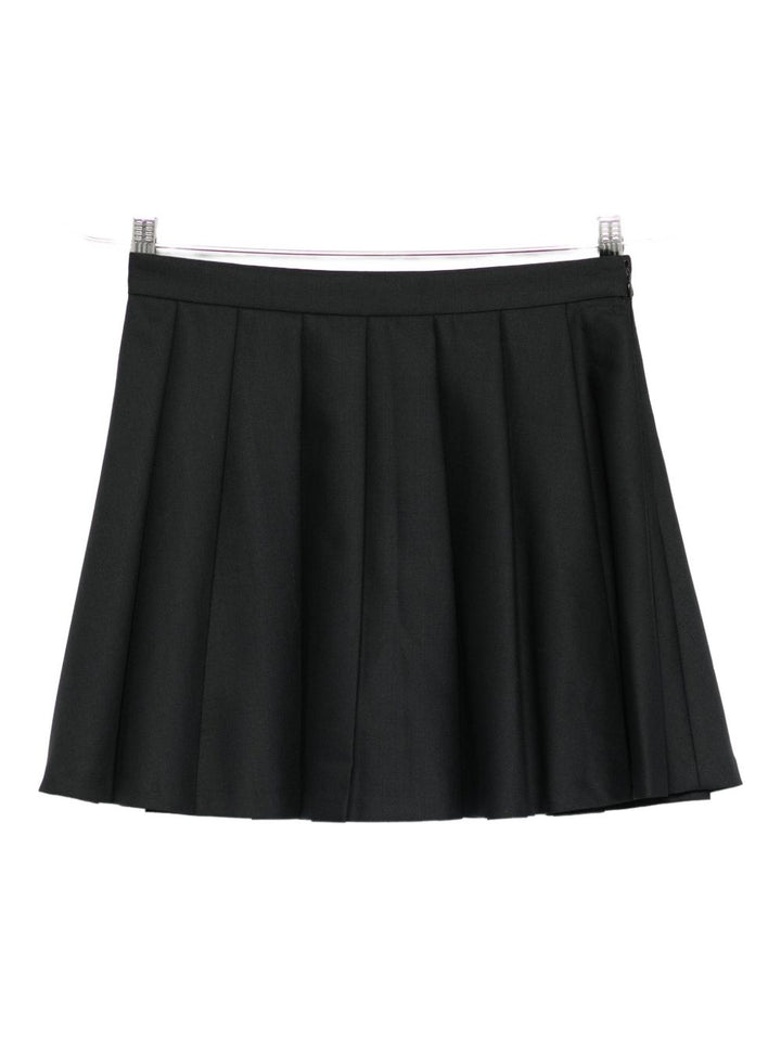 Gonna nera per bambina KFGO011CML025 N000 Pinko Kids 