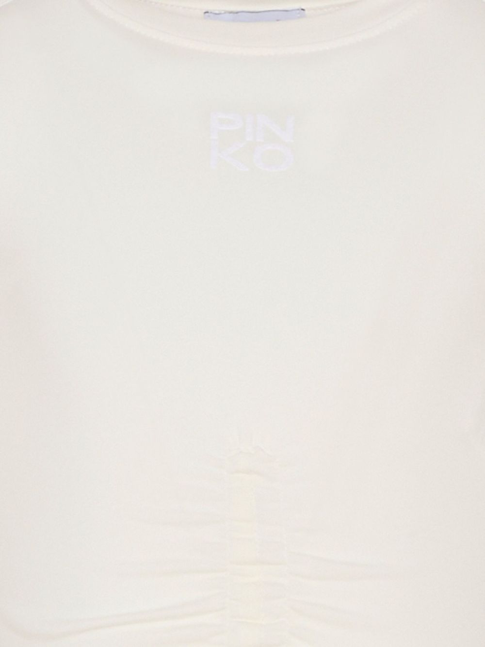 T-shirt bianco per bambina KFTS023CJE013 0065 Pinko Kids 