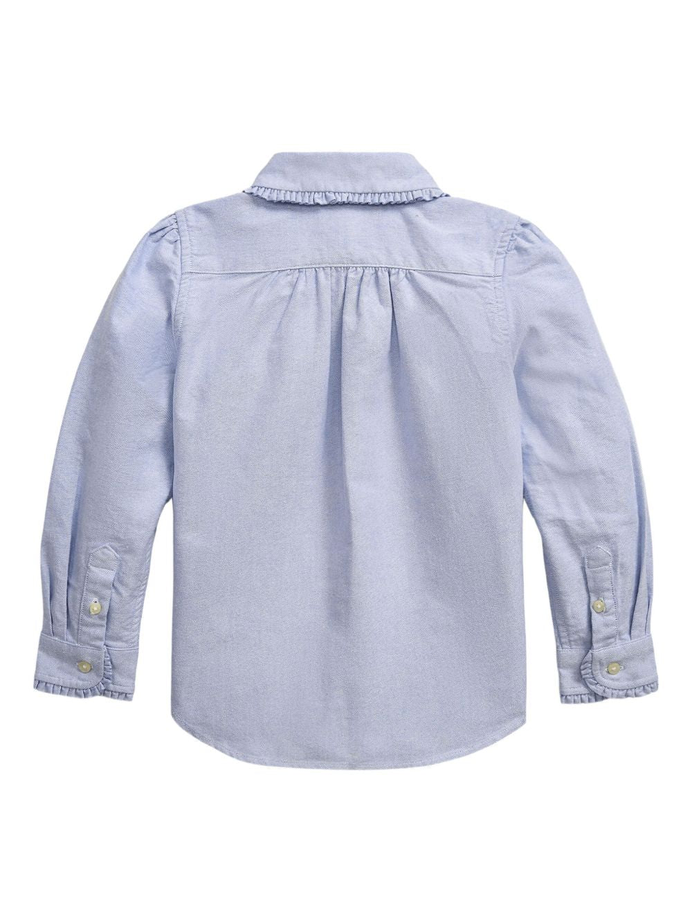 Camicia azzurra per bambina 312929954 003 Ralph Lauren Kids 