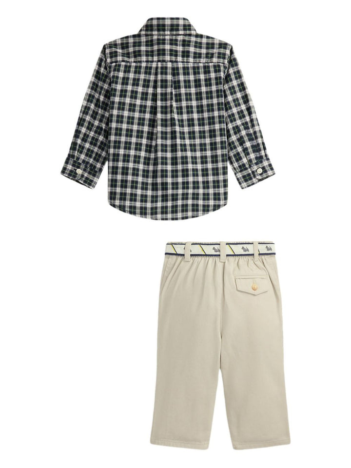 Completo beige per neonato 320980522 001 Ralph Lauren Kids 