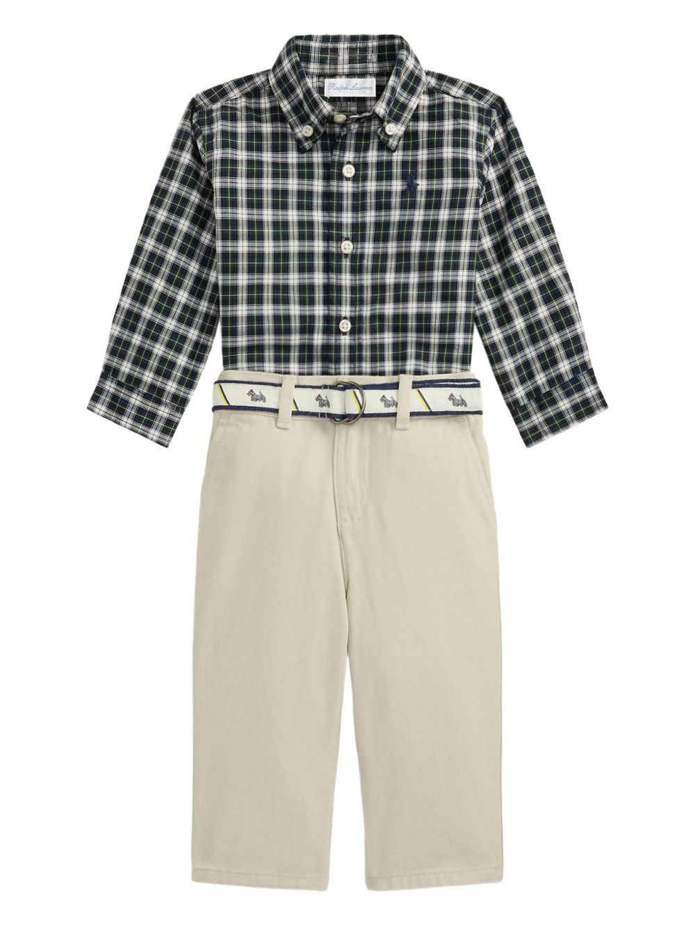 Completo beige per neonato 320980522 001 Ralph Lauren Kids 