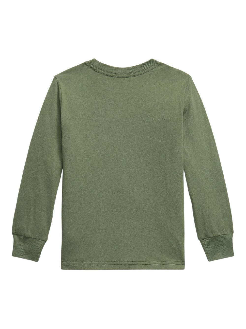 T-shirt verde oliva per bambino 322854677 101 Ralph Lauren Kids 