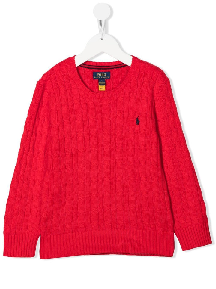 Maglione rosso per bambino 323702674 043 Ralph Lauren Kids 