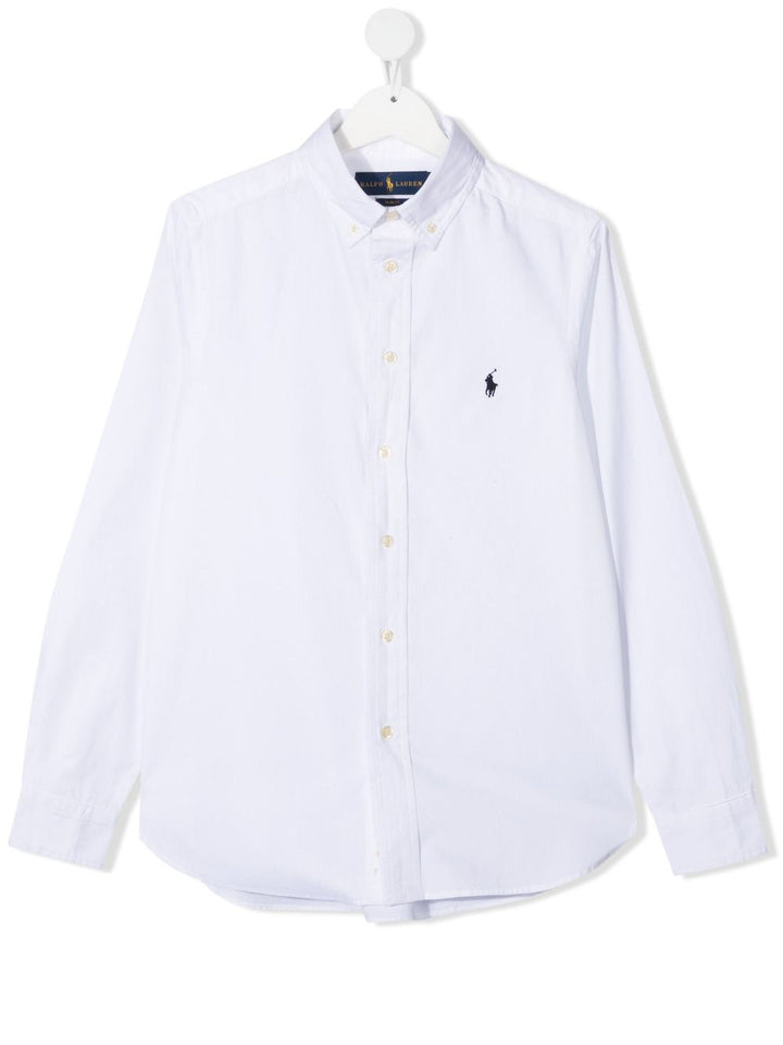 Camicia bianca per bambino 323819238 001 Ralph Lauren Kids 