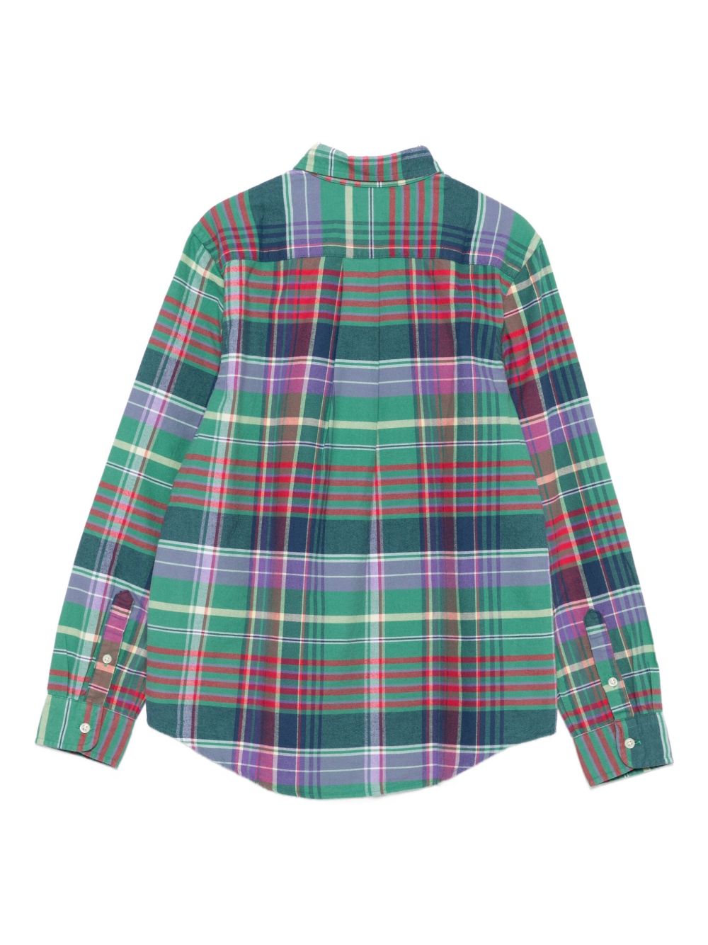 Camicia verde/multicolor per bambino 323979315 001 Ralph Lauren Kids 