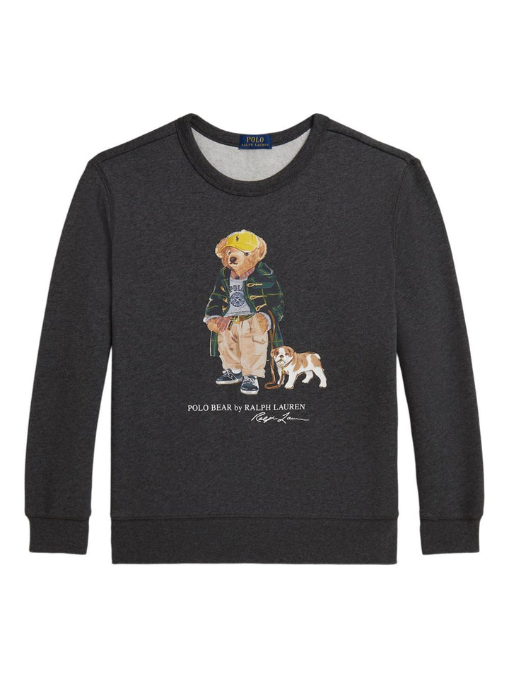 Felpa grigia scuro per bambino 323979490 001 Ralph Lauren Kids 