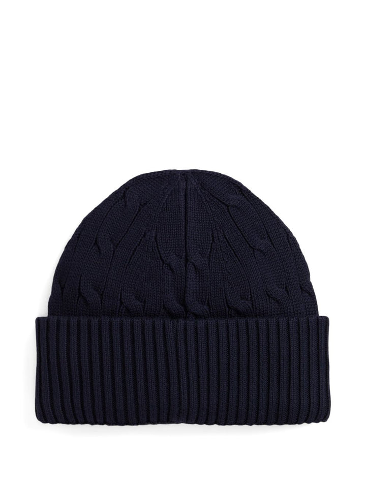 Cappello blu navy per bambino 323980663 001 Ralph Lauren Kids 