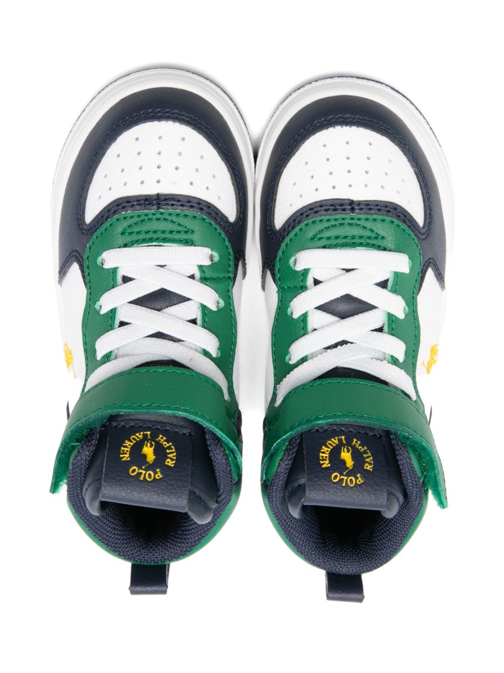 Sneakers blu/verde/bianco per bambino RL03350410 MAS Ralph Lauren Kids 