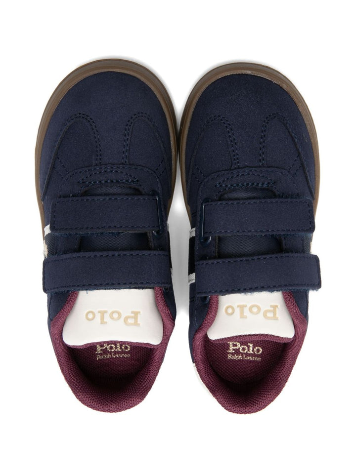 Sneakers blu navy per bambino RL03357411 HER Ralph Lauren Kids 