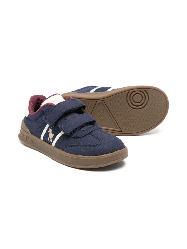 Sneakers blu navy per bambino RL03357411 HER Ralph Lauren Kids 