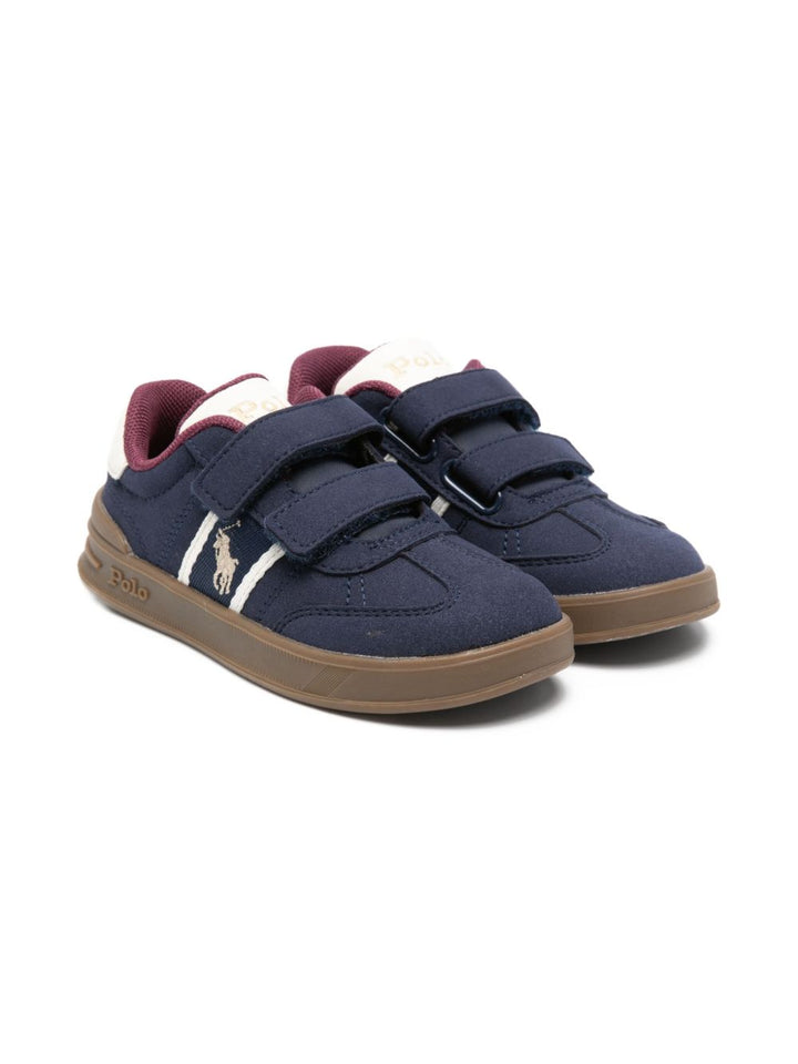 Sneakers blu navy per bambino RL03357411 HER Ralph Lauren Kids 