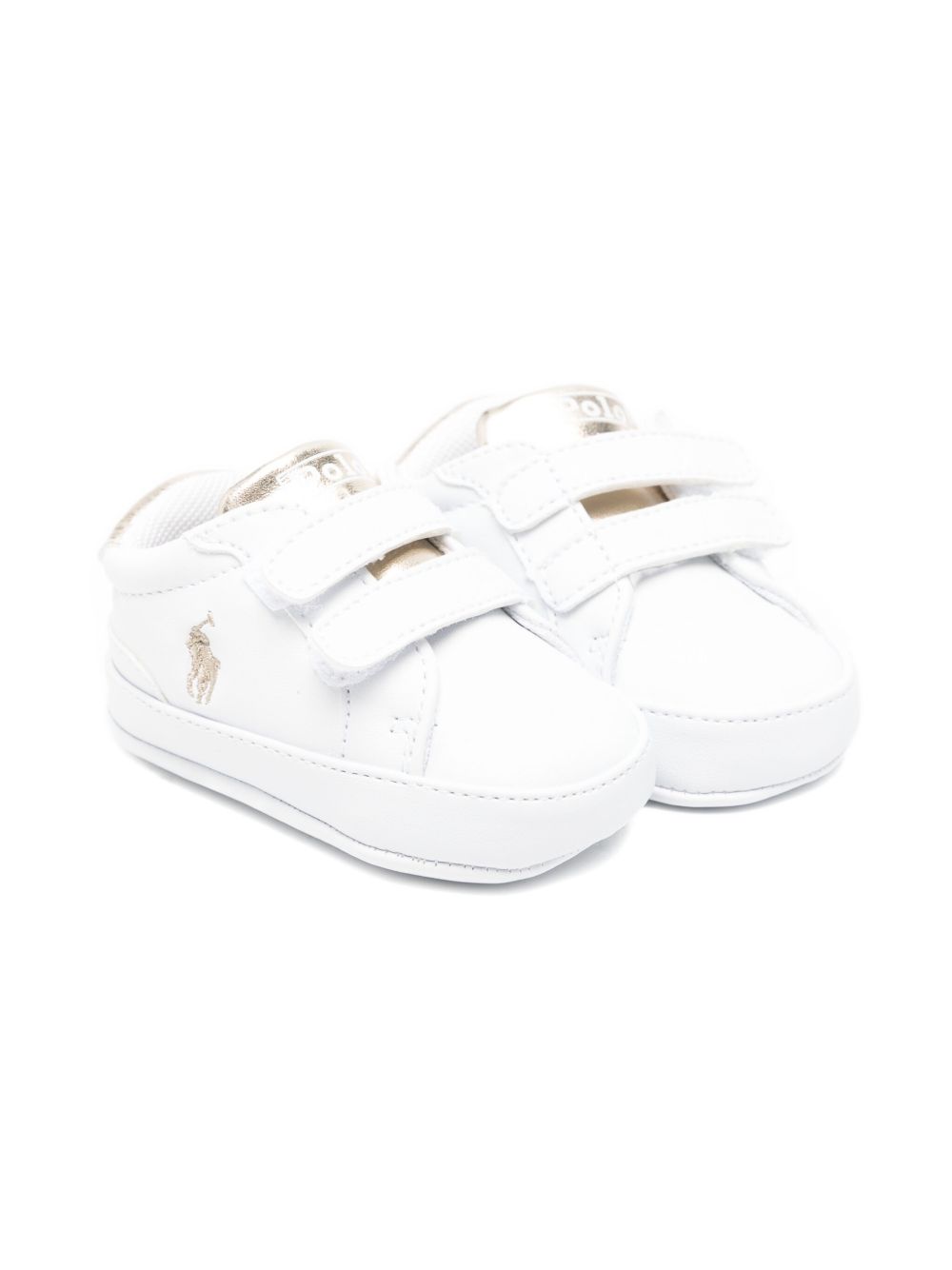 Sneakers bianche per neonato RL03389102 HER Ralph Lauren Kids 