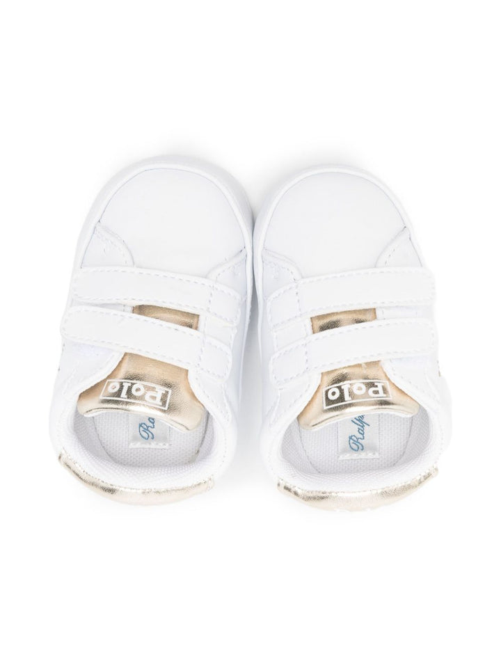 Sneakers bianche per neonato RL03389102 HER Ralph Lauren Kids 