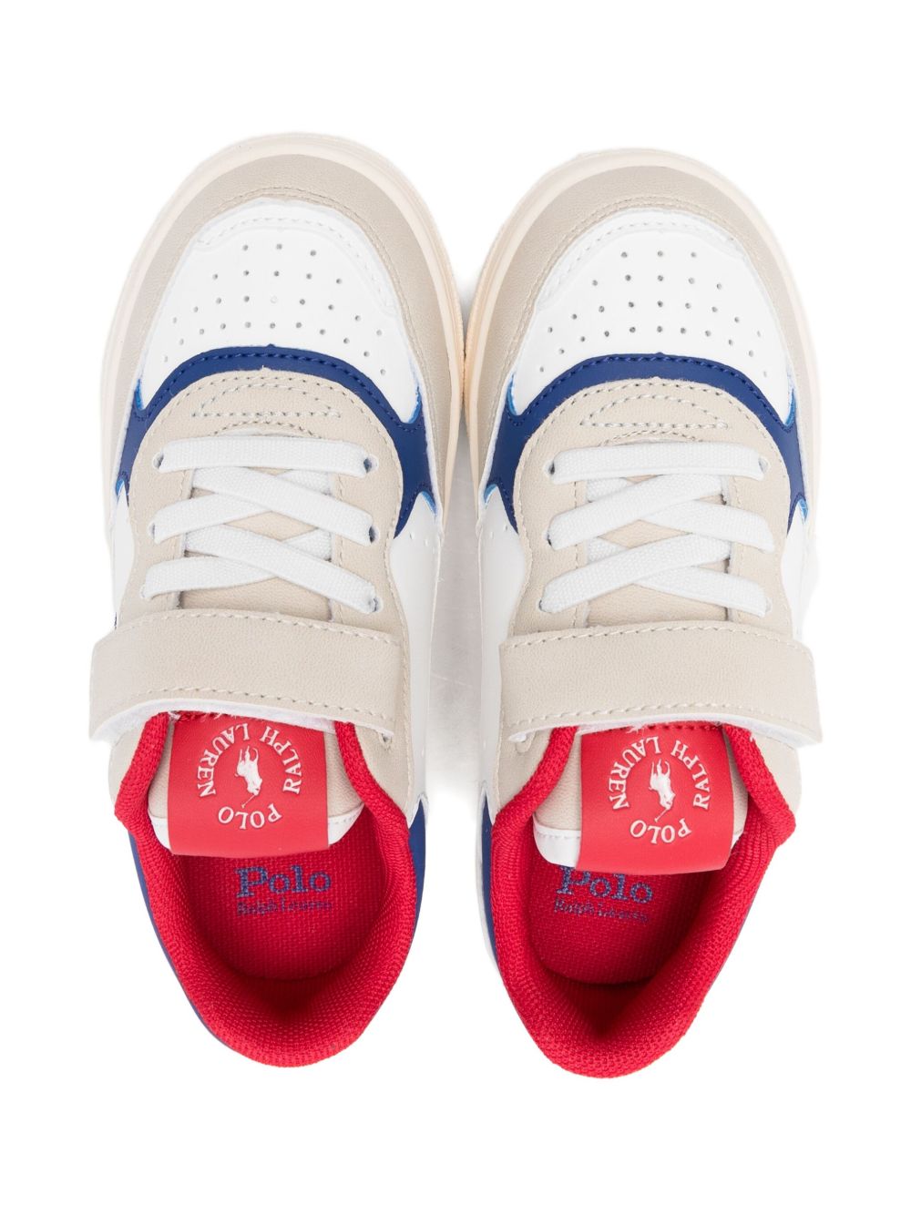 Sneakers bianco per bambino RL03405101 MAS Ralph Lauren Kids 