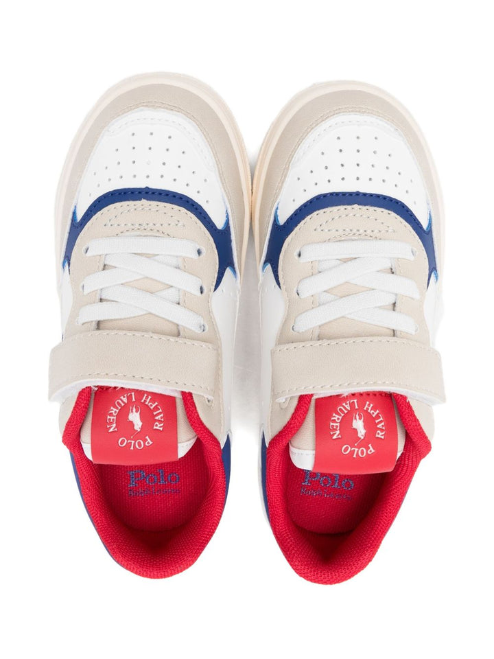Sneakers bianco per bambino RL03405101 MAS Ralph Lauren Kids 