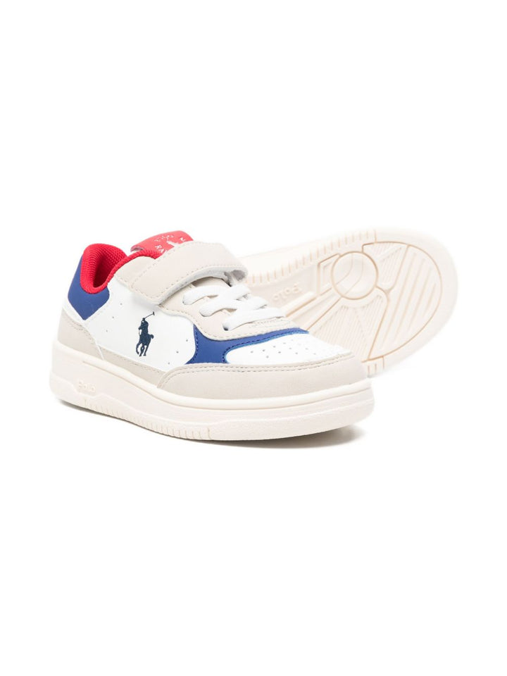 Sneakers bianco per bambino RL03405101 MAS Ralph Lauren Kids 