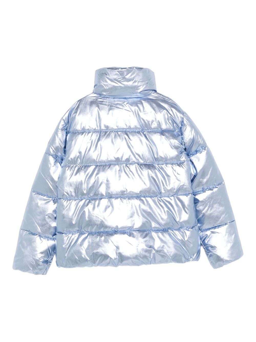 Giubbotto blu ghiaccio per bambina J32452GICED21 90008 Save The Duck Kids 